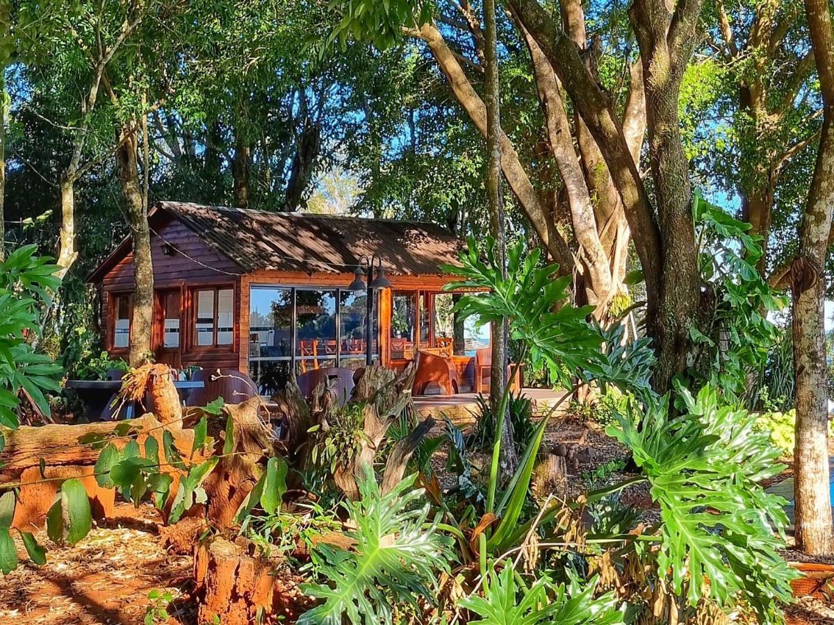 La Casa Del Lago Urugua-I Villa Пуерто Игуасу Екстериор снимка